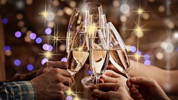 WEB3 CHAMPAGNE TOASTING NEW YEAR SHUTTERSTOCK