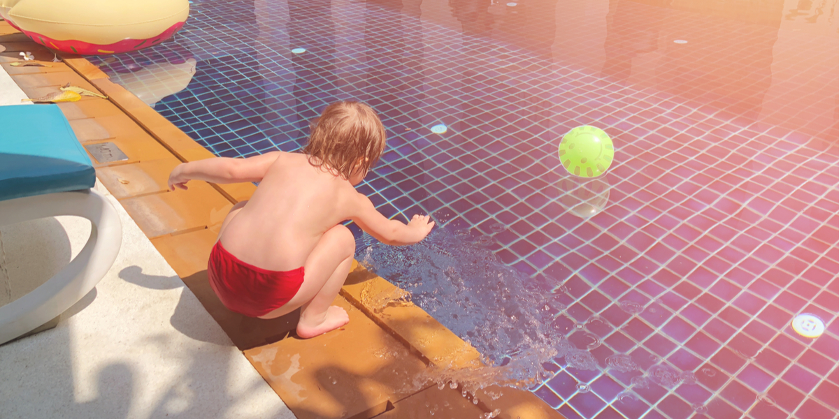 child swimming pool