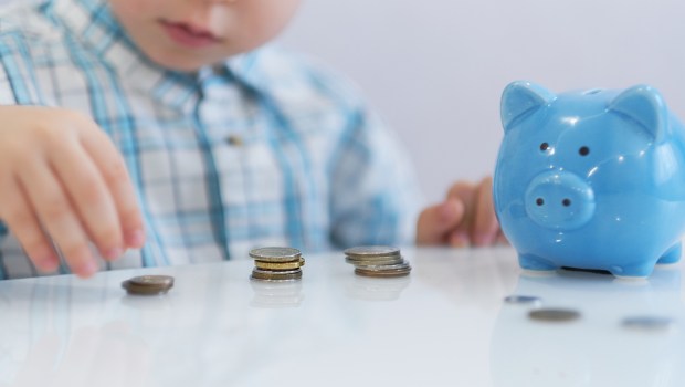 child money piggy bank