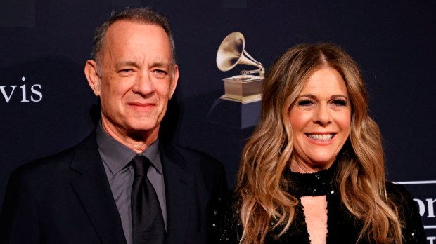 Aktor Tom Hanks i jego żona Rita Wilson