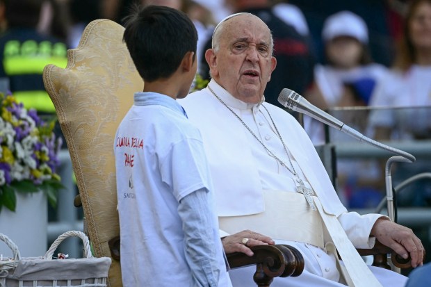ITALY-VATICAN-RELIGION-POPE-WORLDS-CHILDREN-DAY