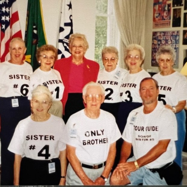 Six sisters world record
