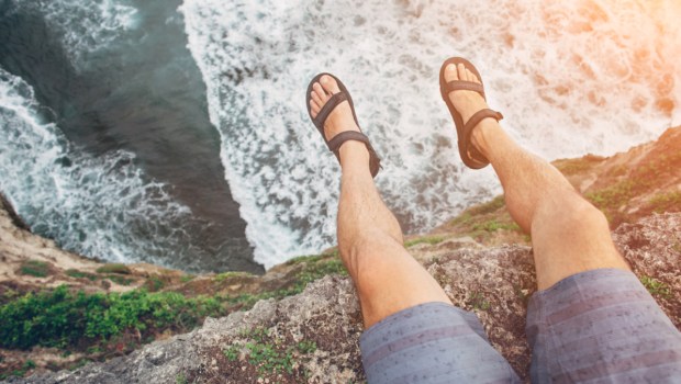 man sandals